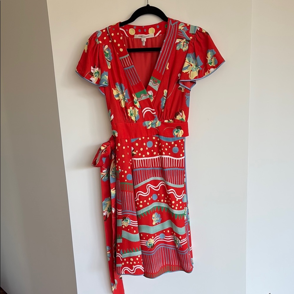 Marc Jacobs Floral Wrap Dress NWOT